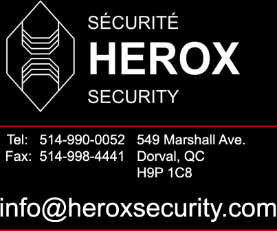 S&eacute;curit&eacute; HEROX Security